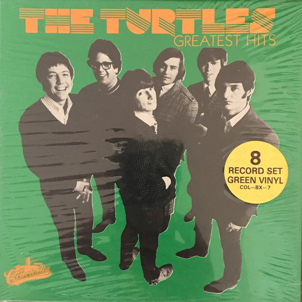 The Turtles : Greatest Hits (8x7", Gre + Box, Comp)